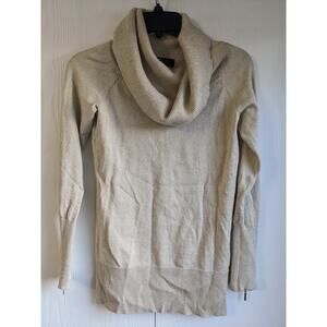 Thalia Sodi Women's Cowl Neck Long Sleeve Blended Tan Sweater Size XS